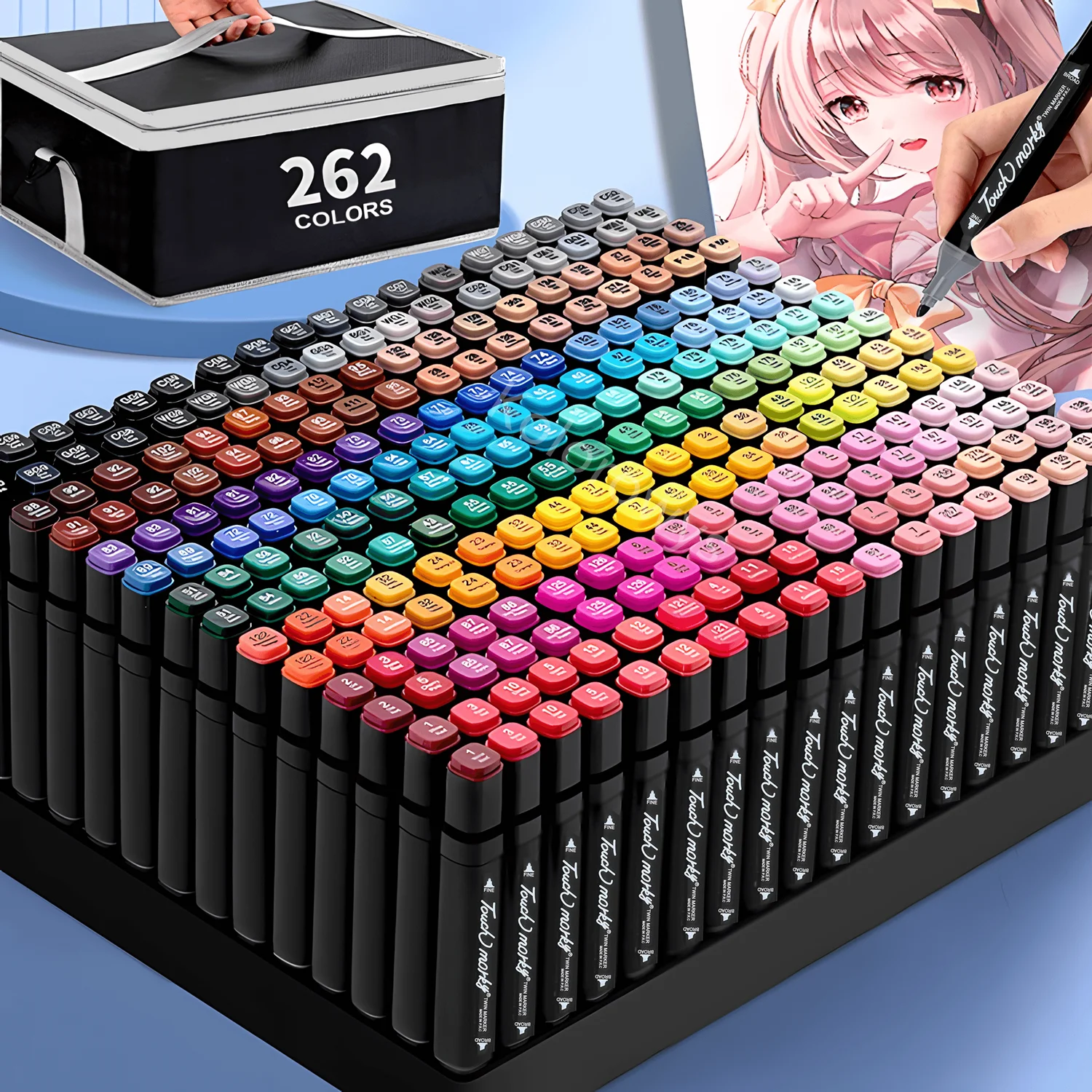 Copic Marker Sketch - 12-262 cores marcadores de feltro de