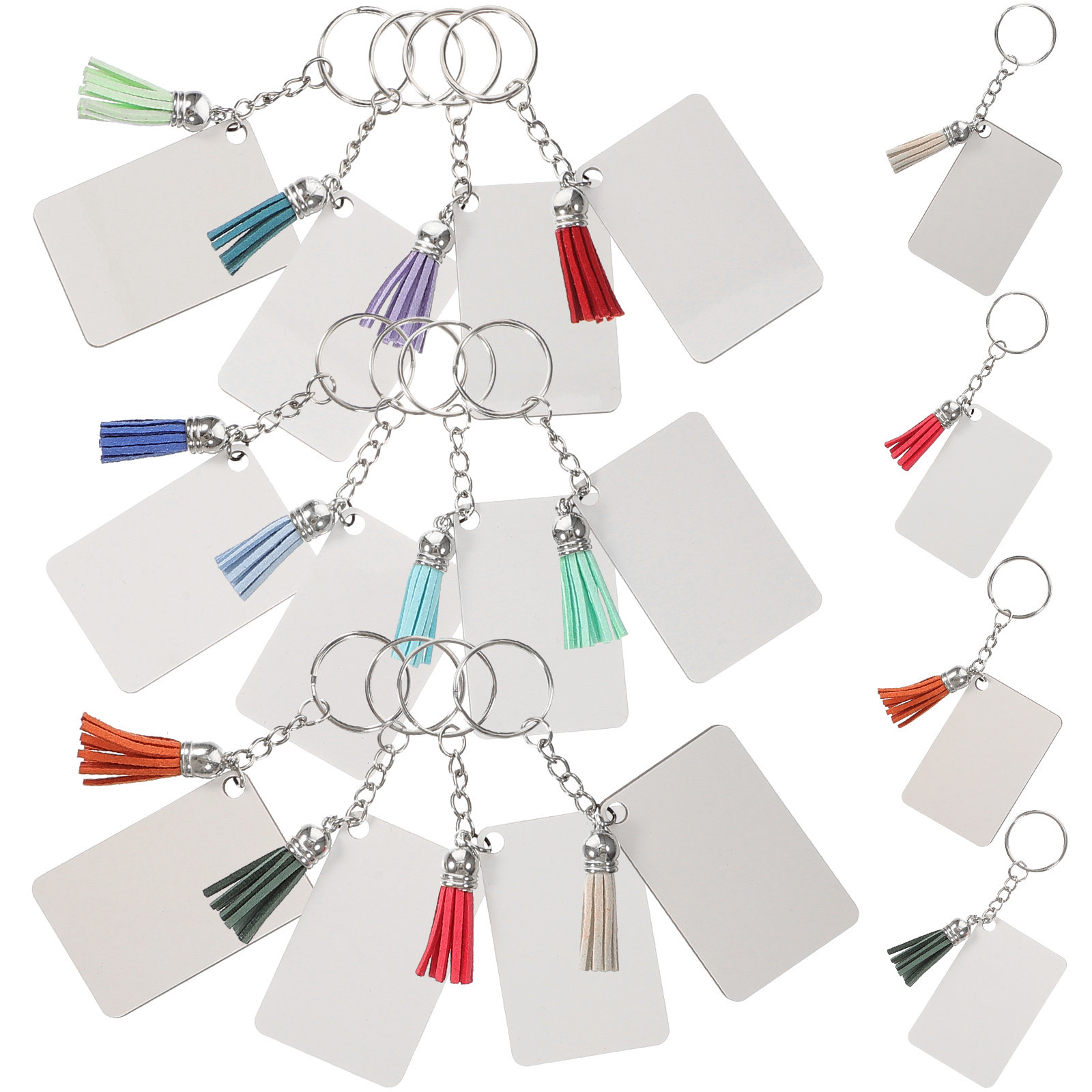 20 conjuntos de chaveiros em b - Wood Ring Blank avaliação e preço