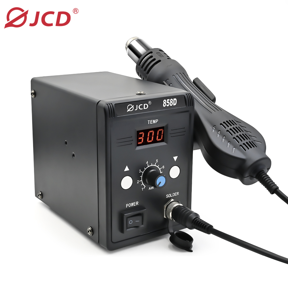 Jcd pistola de ar quente 858d  - Heat Gun Small avaliação e preço